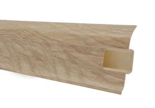 Soklová lišta PVC UNIVERSAL MONE Dub Novara 55mm 2,5m 837