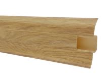 Soklová lišta PVC UNIVERSAL MONE Dub palmyra 55mm 2,5m 825