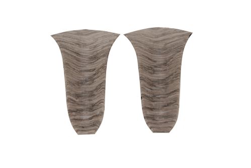 Vnitřní roh PVC lišty Northern Ash 55mm 2pcs 865