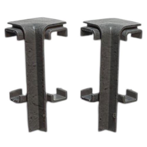 Roh IN vnitřní Soklové lišty SPC RIGID Beton šedý 2 ks - KD 204