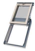 Střešní výlez horní výklop dřevěný 3sklo ISWX I22 55x98