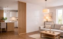 Lamelová stěna EGIBI WOOD: moderní design, který rozdělí prostor a zlepší interiér