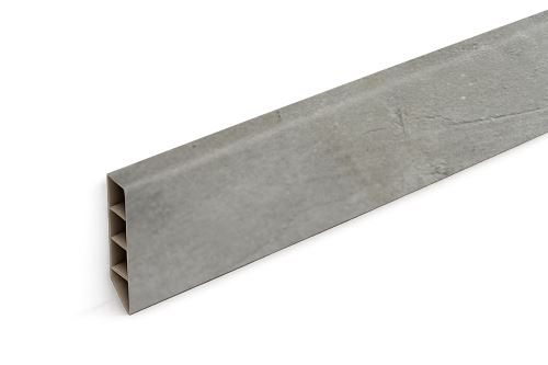 Soklová lišta SPC RIGID beton xj8 2m - KD 205