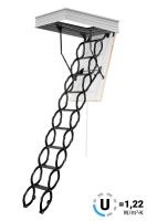 Půdní schody OMAN FLEX TERMO METAL BOX 90X60 H290 FSC TSS30149