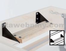 Přídavný stupeň pro šířku dřevěné žebříku 330 mm DSS DS-2  TDSS10011