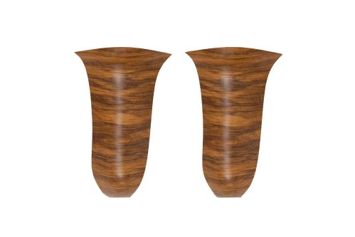 Vnitřní roh PVC lišty Dub Victorian 55mm 2pcs 804
