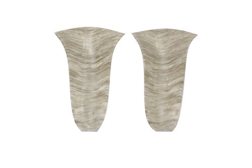 Vnitřní roh PVC lišty Dub Bucket 55mm 2pcs 832