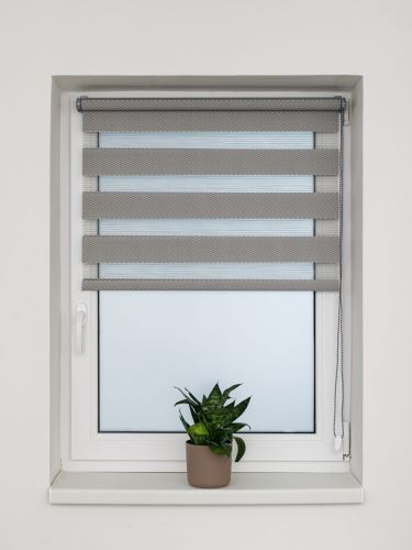 Roleta složená ONE STEP PREMIUM 73x150cm šedá č.3606 (3)