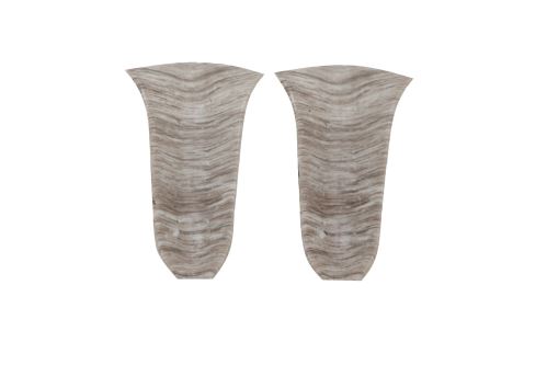 Vnitřní roh PVC lišty Dub Alba 55mm 2pcs 822