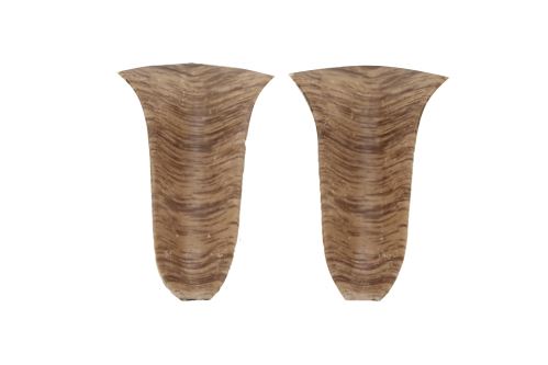 Vnitřní roh PVC lišty Milano Walnut 55mm 2pcs 863