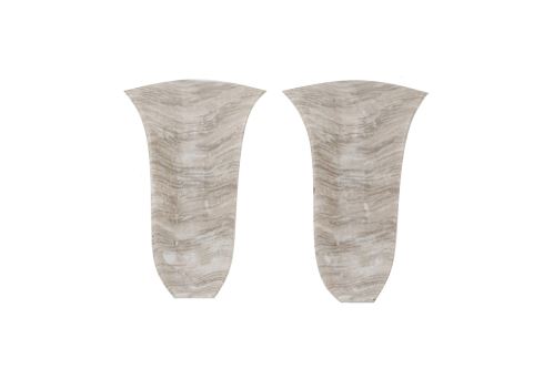Vnitřní roh PVC lišty Dub Novara 55mm 2pcs 837