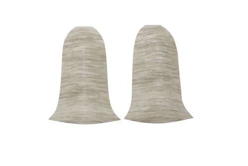 Vnější roh PVC lišty Dub Argento 55mm 2pcs 831