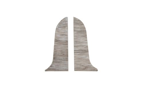Ukončení L+P PVC lišty Dub Alba 55mm 2pcs 822