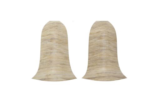 Vnější roh PVC lišty Dub Palmyra 55mm 2pcs 825