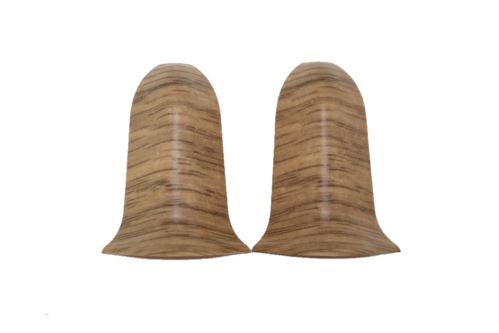 Vnější roh PVC lišty Town Chesnut 55mm 2pcs 861
