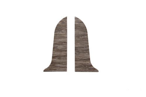 Ukončení L+P PVC lišty Northern Ash 55mm 2pcs 865